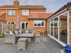 Rear patio area- click for photo gallery